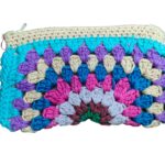Rainbow Muse Sling  (Multicolor Crochet Handbag)
