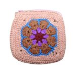 Blush Petal Charm (Pink Crochet Flower Charm)