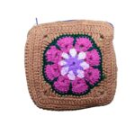 Vanilla Bloom Charm (Neutral Crochet Flower Charm)